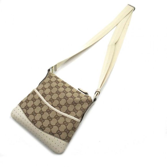 Pre Loved Gucci GG Canvas Messenger Bag Women BagsCrossbody Bag - Picture 5 of 8